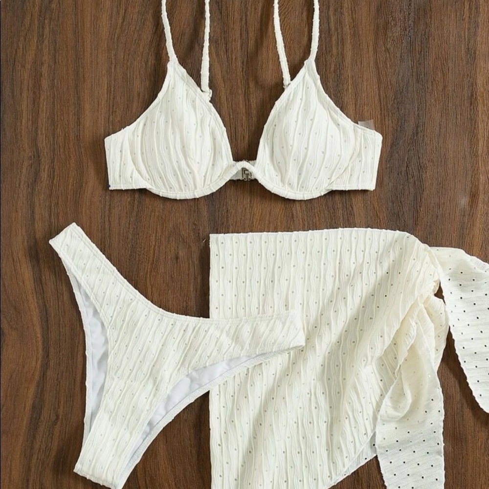 COPY - White two piece bathing suit